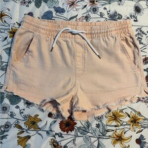 Celebrity Pink Light Peach Athletic Shorts